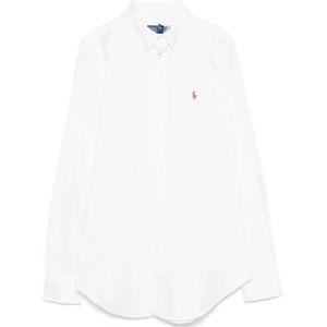 Ralph Lauren, Dames, Blouses & Shirts, Wit, Maat: XS Katoen,
