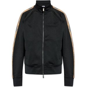 Burberry - High-Neck Sweatshirt - Zwart - Sweatshirts & Hoodies