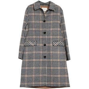 ViCOLO, Dames, Mantels, Veelkleurig, Maat: M Wol,