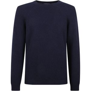 Zanone, Heren, Truien, Blauw, Maat: XL Wol,