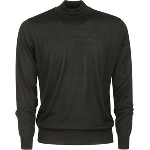 Hindustrie, Heren, Truien, Zwart, Maat: M Wol,