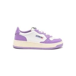 Autry Paarse Sneakers voor Vrouwen , Purple , Dames , Maat: 35 EU