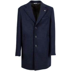 Manuel Ritz, Heren, Mantels, Blauw, Maat: XL