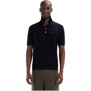 Eden Park, Heren, Tops, Zwart, Maat: 2XL Katoen,