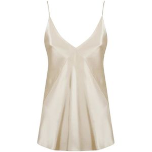 Max Mara, Dames, Tops, Wit, Maat: XS Zijde,