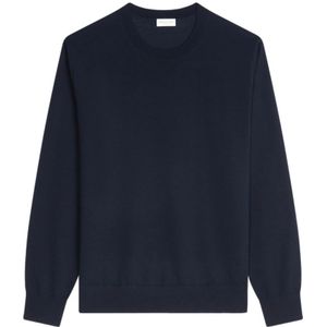 Dries Van Noten, Heren, Truien, Blauw, Maat: L