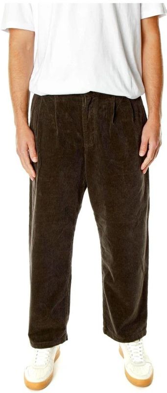 Carhartt Wip, Heren, Broeken, Zwart, Maat: S Corduroy,