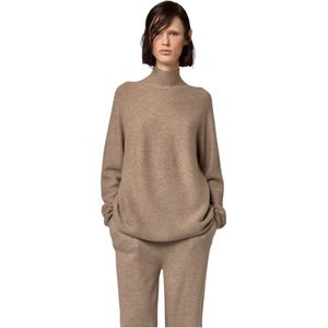 Alpha Studio, Dames, Truien, Bruin, Maat: XS