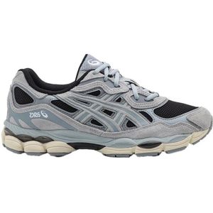 Asics Mesh Veterschoenen met Gel™ Technologie , Gray , Heren , Maat: 41 EU