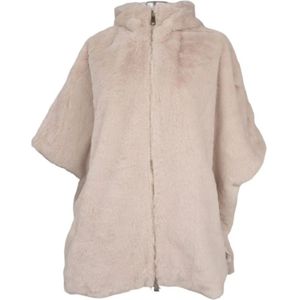 Sergio Moretti, Dames, Jassen, Beige, Maat: XS Poliester,