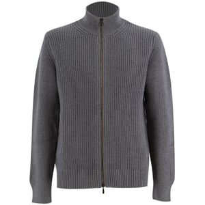 Drumohr, Heren, Truien, Grijs, Maat: XL Kasjmier,