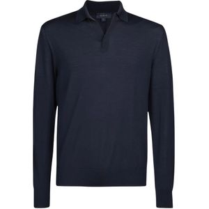 Sease, Heren, Truien, Blauw, Maat: M