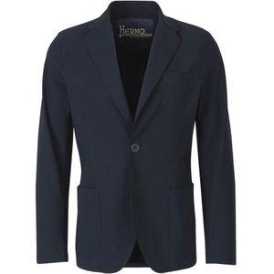Herno, Heren, Pakken, Blauw, Maat: 2XL