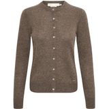 InWear - Cardigan - Bruin - 100% Kasjmier