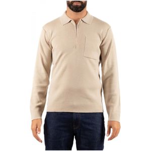 Daniele Fiesoli, Heren, Truien, Beige, Maat: S