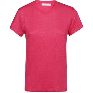 Iro, Dames, Tops, Roze, Maat: L Linnen,