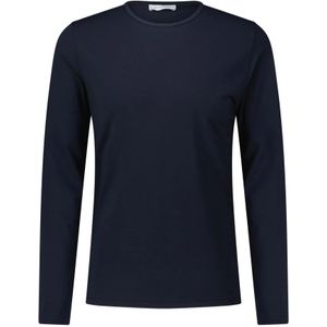 Kiefermann, Heren, Tops, Blauw, Maat: S Katoen,