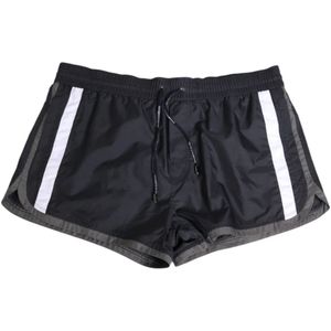 Dolce & Gabbana, Heren, Badkleding, Zwart, Maat: M Poliester,