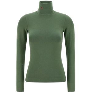 Perfect Moment, Dames, Truien, Groen, Maat: XS Nylon,