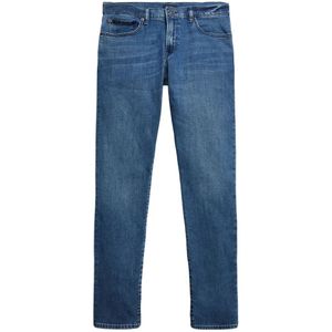 Polo Ralph Lauren, Heren, Jeans, Blauw, Maat: W36 L32 Katoen,