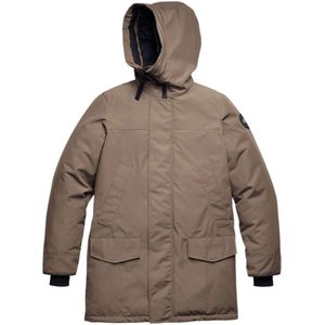 Canada Goose, Heren, Mantels, Beige, Maat: L Katoen,