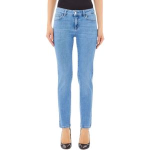 Liu Jo, Dames, Jeans, Blauw, Maat: W24 Katoen,