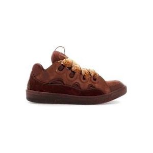 Lanvin Chunky Curb Sneakers , Brown , Dames , Maat: 38 EU