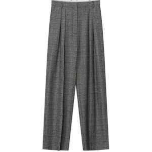 DAY Birger et Mikkelsen, Dames, Broeken, Grijs, Maat: XS Wol,