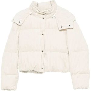 Antonelli Firenze, Dames, Jassen, Wit, Maat: XL Corduroy,