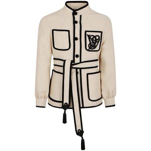 Valentino Garavani, Heren, Jassen, Beige, Maat: XS Zijde,