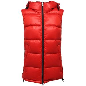 Peuterey, Dames, Jassen, Rood, Maat: L Polyamide,