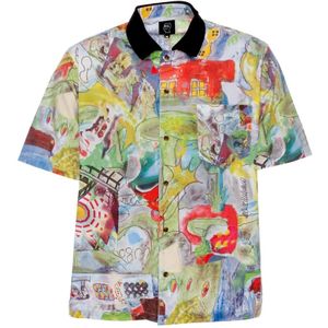 Brain Dead, Heren, Overhemden, Veelkleurig, Maat: M