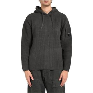 C.p. Company, Heren, Sweatshirts & Hoodies, Grijs, Maat: L Katoen,
