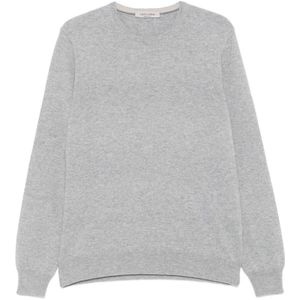 La Fileria, Heren, Truien, Grijs, Maat: 3XL Kasjmier,