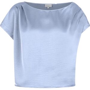 Dante 6, Dames, Blouses & Shirts, Blauw, Maat: XS Satijn,