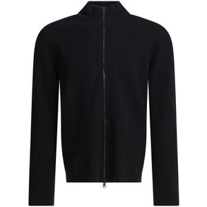 C.p. Company - Zwarte Gebreide Vest - Heren - Wol - Aw 25