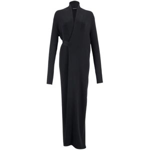Balenciaga, Dames, Jurken, Zwart, Maat: XS Zijde,