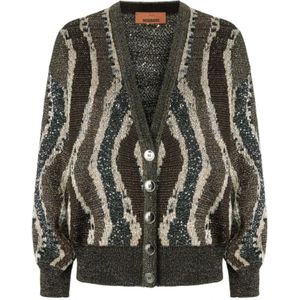 Missoni, Dames, Truien, Veelkleurig, Maat: S Viscose,