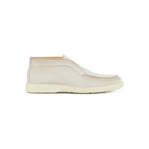 Santoni Beige Instapschoenen , Beige , Heren , Maat: 40 1/2 EU