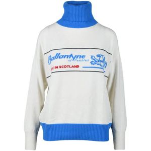 Ballantyne, Dames, Truien, Wit, Maat: M Kasjmier,