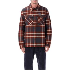 Patagonia, Heren, Jassen, Veelkleurig, Maat: M Leer,