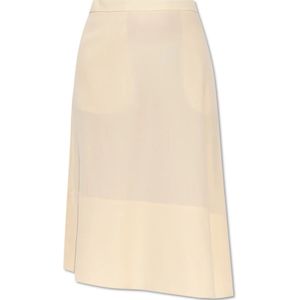 Jil Sander, Dames, Rokken, Geel, Maat: S Wol,