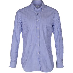 Xacus, Heren, Overhemden, Blauw, Maat: 3XL Katoen,