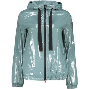 Herno, Dames, Jassen, Blauw, Maat: 2XS Katoen,