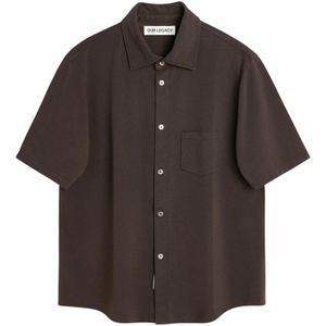 Our Legacy - Overhemd - Zwart - Katoen