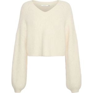 Gestuz, Dames, Truien, Beige, Maat: S Polyamide,