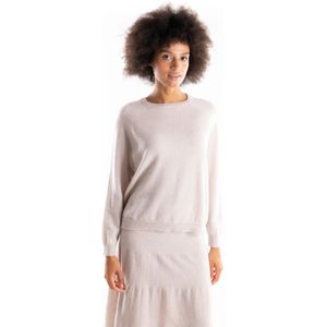Marella, Dames, Truien, Beige, Maat: M Kasjmier,