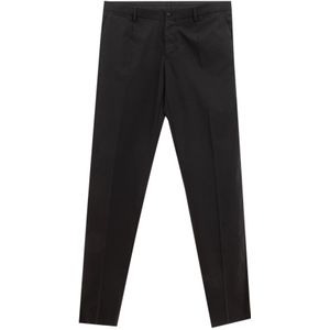 Dolce & Gabbana, Heren, Broeken, Zwart, Maat: 2XL Wol,