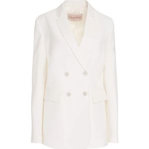 Valentino Garavani, Dames, Jassen, Beige, Maat: S Wol,