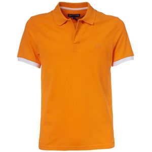 Vilebrequin, Heren, Tops, Oranje, Maat: S